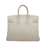 エルメス HERMES バーキン25 D刻印 ベトン シルバー金具 トゴ レディース ハンドバッグ
