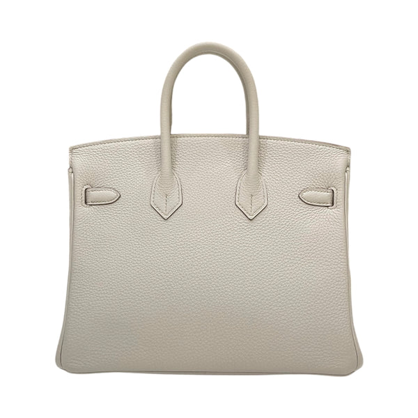 エルメス HERMES バーキン25 D刻印 ベトン シルバー金具 トゴ レディース ハンドバッグ