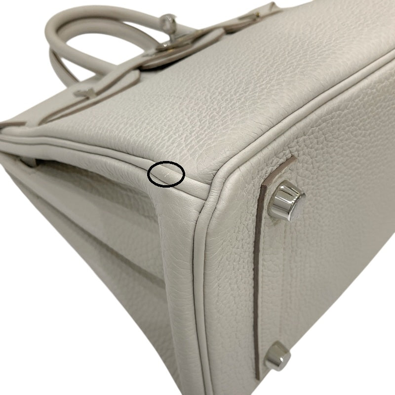 エルメス HERMES バーキン25 D刻印 ベトン シルバー金具 トゴ レディース ハンドバッグ