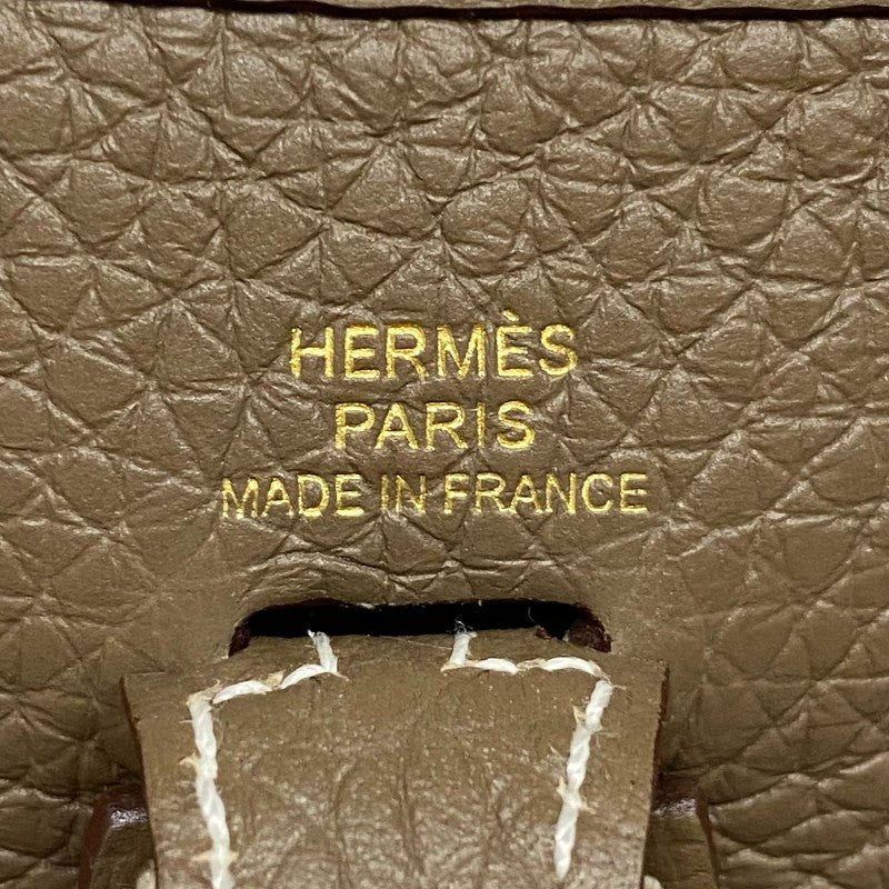 エルメス HERMES エヴリンTPM Z刻　(2021年製) エトゥープ ゴールド金具 トリヨンクレマンス レディース ショルダーバッグ