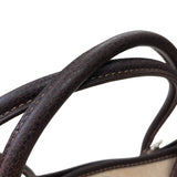 エルメス HERMES ガーデンパーティTPM □H刻 アイボリー・ブラウン トワルアッシュ/ブッフル レディース トートバッグ