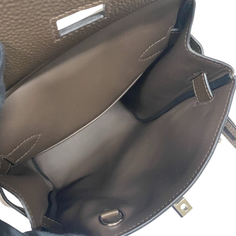 エルメス HERMES ケリーアッカドPM W刻 エコルセ シルバー金具 トゴ レディース ショルダーバッグ