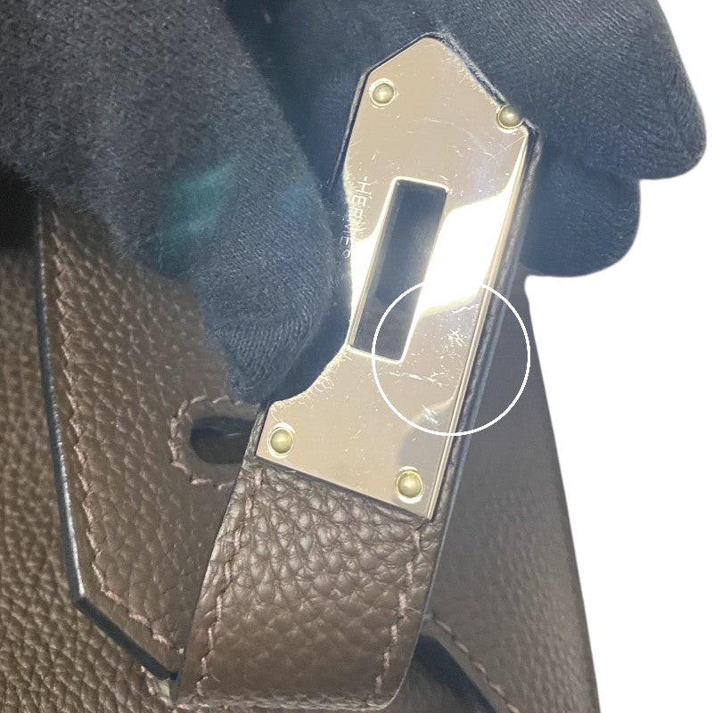 エルメス HERMES ケリーアッカドPM W刻 エコルセ シルバー金具 トゴ レディース ショルダーバッグ
