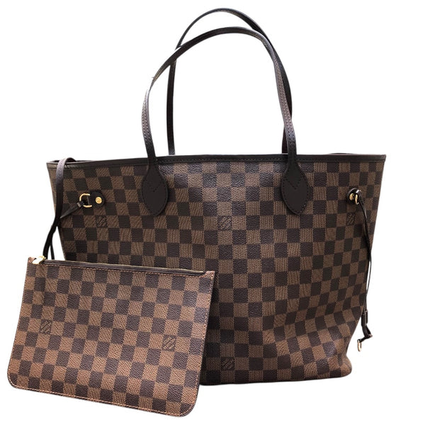ルイ・ヴィトン LOUIS VUITTON ネヴァーフルMM N41358 ダミエ PVC レザー レディース トートバッグ