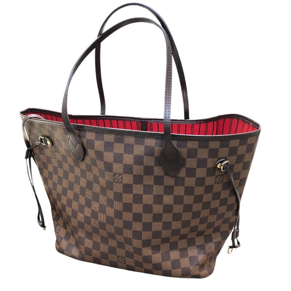 ルイ・ヴィトン LOUIS VUITTON ネヴァーフルMM N41358 ダミエ PVC レザー レディース トートバッグ
