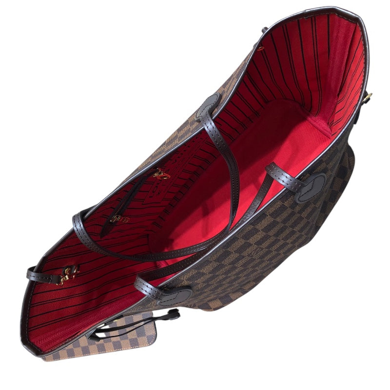 ルイ・ヴィトン LOUIS VUITTON ネヴァーフルMM N41358 ダミエ PVC レザー レディース トートバッグ