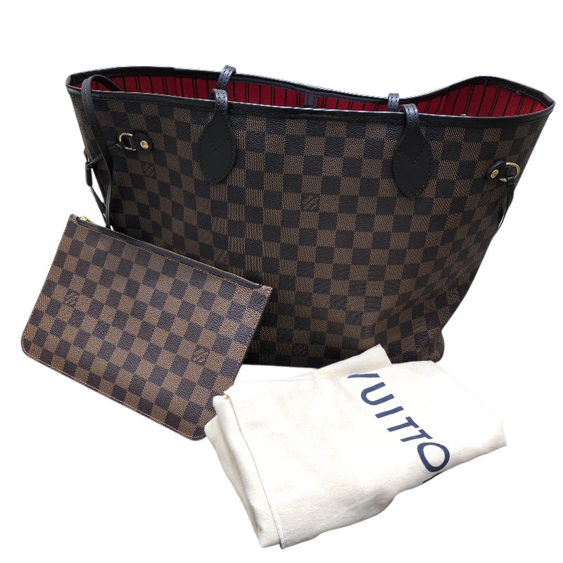 ルイ・ヴィトン LOUIS VUITTON ネヴァーフルMM N41358 ダミエ PVC レザー レディース トートバッグ