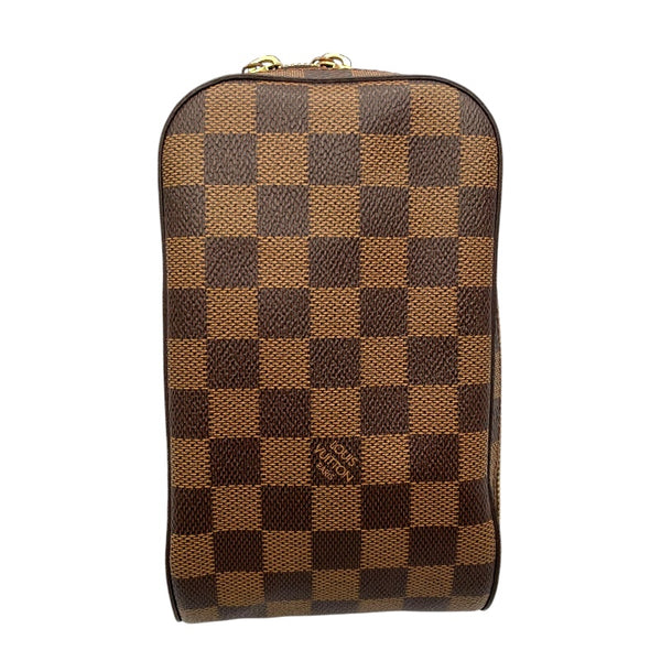 ルイ・ヴィトン LOUIS VUITTON ジェロニモス N51994 ブラウン ダミエキャンバス メンズ ボディバッグ