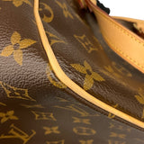 ルイ・ヴィトン LOUIS VUITTON バティニョール M51156 ブラウン /ゴールド金具 モノグラムキャンパス レディース ハンドバッグ