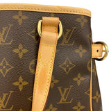 ルイ・ヴィトン LOUIS VUITTON バティニョール M51156 ブラウン /ゴールド金具 モノグラムキャンパス レディース ハンドバッグ