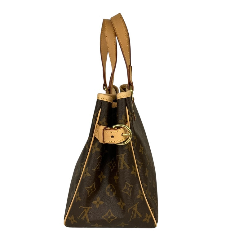 ルイ・ヴィトン LOUIS VUITTON バティニョール M51156 ブラウン /ゴールド金具 モノグラムキャンパス レディース ハンドバッグ