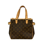 ルイ・ヴィトン LOUIS VUITTON バティニョール M51156 ブラウン /ゴールド金具 モノグラムキャンパス レディース ハンドバッグ