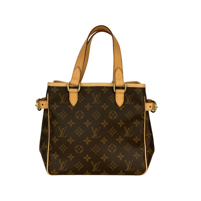 ルイ・ヴィトン LOUIS VUITTON バティニョール M51156 ブラウン /ゴールド金具 モノグラムキャンパス レディース ハンドバッグ