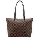 ルイ・ヴィトン LOUIS VUITTON イエナMM N41013 ブラウン ダミエ・エベヌ レディース トートバッグ