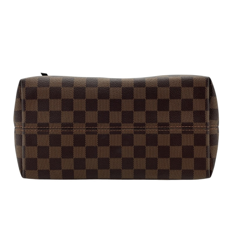 ルイ・ヴィトン LOUIS VUITTON イエナMM N41013 ブラウン ダミエ・エベヌ レディース トートバッグ
