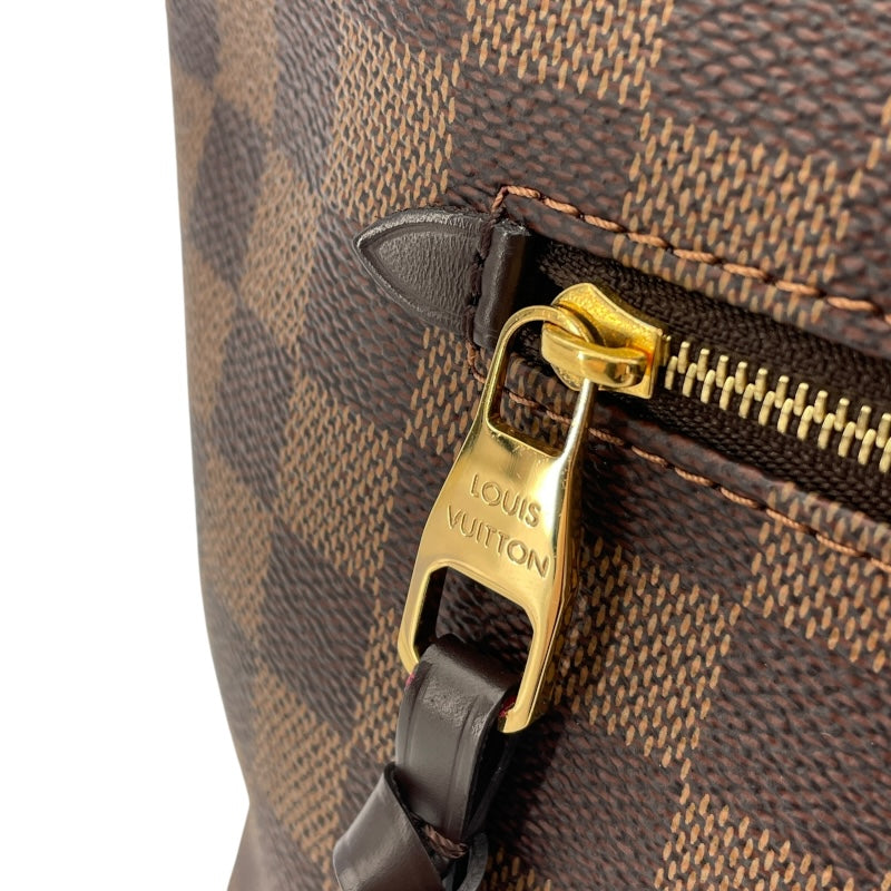 ルイ・ヴィトン LOUIS VUITTON イエナMM N41013 ブラウン ダミエ・エベヌ レディース トートバッグ