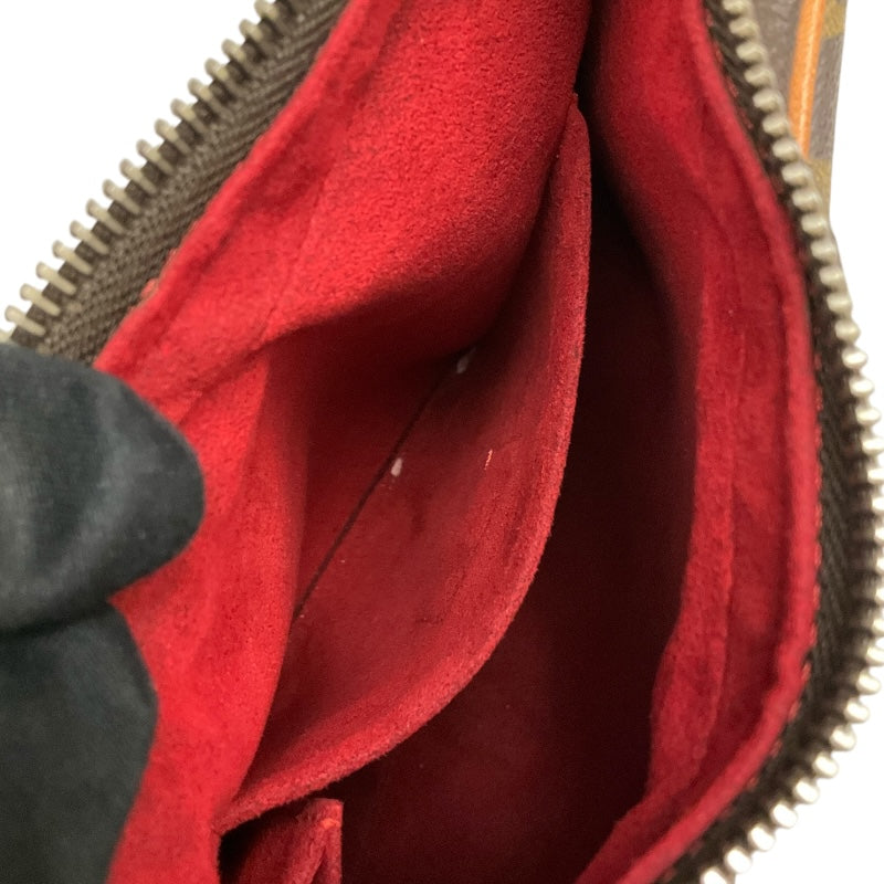 ルイ・ヴィトン LOUIS VUITTON クロワッサンMM M51512 ブラウン モノグラム キャンバス レディース ハンドバッグ