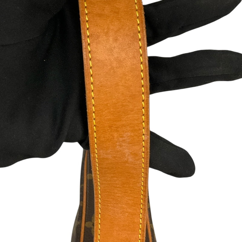 ルイ・ヴィトン LOUIS VUITTON クロワッサンMM M51512 ブラウン モノグラム キャンバス レディース ハンドバッグ