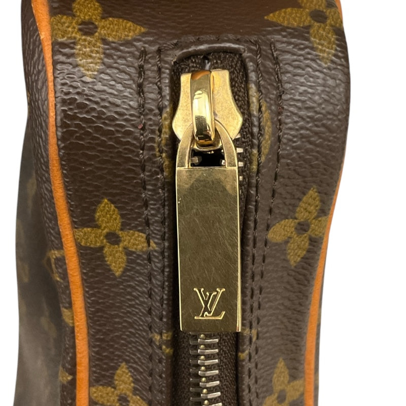 ルイ・ヴィトン LOUIS VUITTON クロワッサンMM M51512 ブラウン モノグラム キャンバス レディース ハンドバッグ