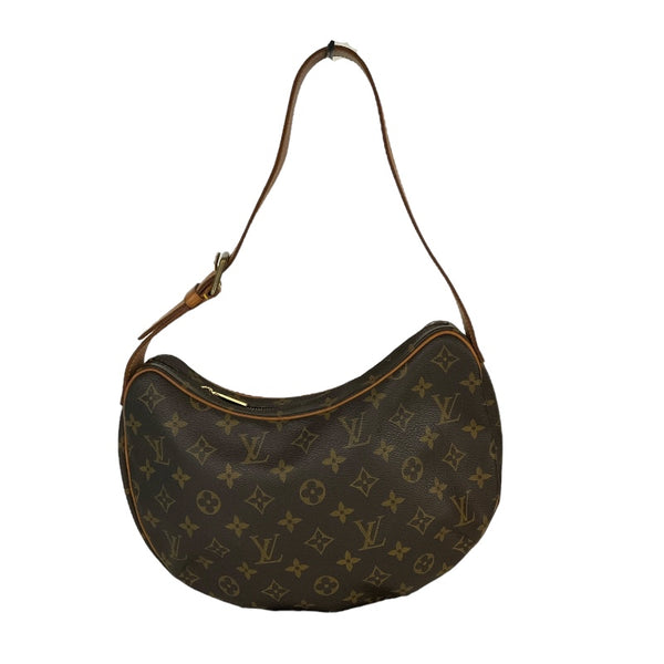 ルイ・ヴィトン LOUIS VUITTON クロワッサンMM M51512 ブラウン モノグラム キャンバス レディース ハンドバッグ