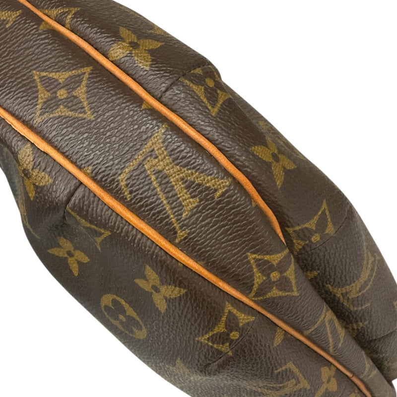 ルイ・ヴィトン LOUIS VUITTON クロワッサンMM M51512 ブラウン モノグラム キャンバス レディース ハンドバッグ