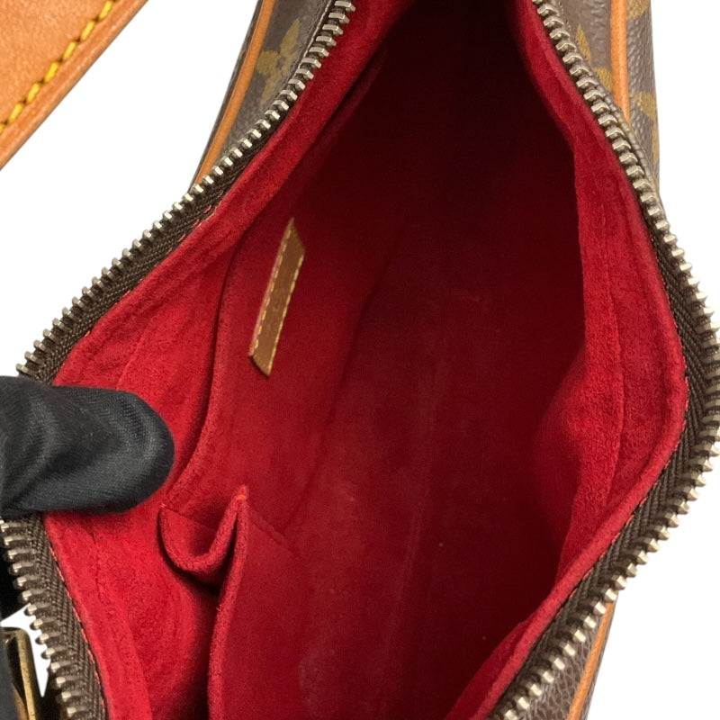 ルイ・ヴィトン LOUIS VUITTON クロワッサンMM M51512 ブラウン モノグラム キャンバス レディース ハンドバッグ
