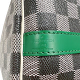 ルイ・ヴィトン LOUIS VUITTON スピーディー・バンドリエール30 MB2139 グレー/レッド/グリーン　シルバー金具 ダミエモノトーン レディース ショルダーバッグ