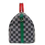ルイ・ヴィトン LOUIS VUITTON スピーディー・バンドリエール30 MB2139 グレー/レッド/グリーン　シルバー金具 ダミエモノトーン レディース ショルダーバッグ