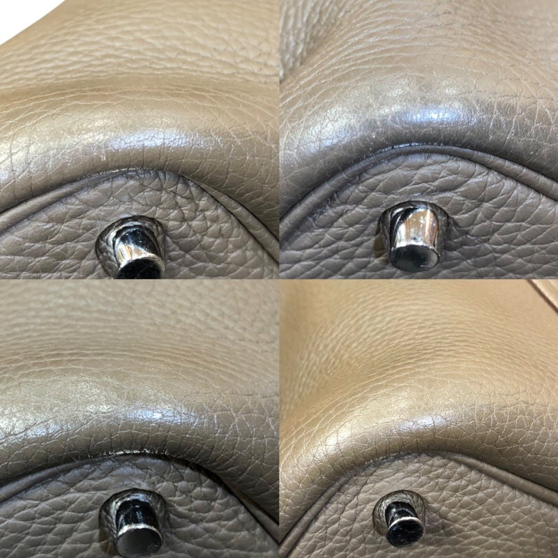 エルメス HERMES ピコタンロックPM A刻印 エトゥープ/シルバー金具 トリヨン レディース ハンドバッグ