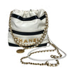 シャネル CHANEL CHANEL22 ミニ AS3980 ホワイト・ブラック ゴールド金具 シャイニーカーフ レディース ハンドバッグ