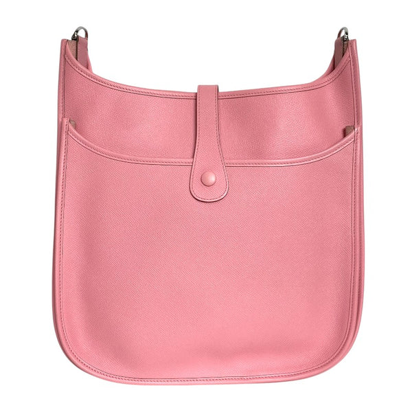 エルメス HERMES エヴリン3 GM □Q刻 ローズコンフェッティ シルバー金具 エプソン レディース ショルダーバッグ
