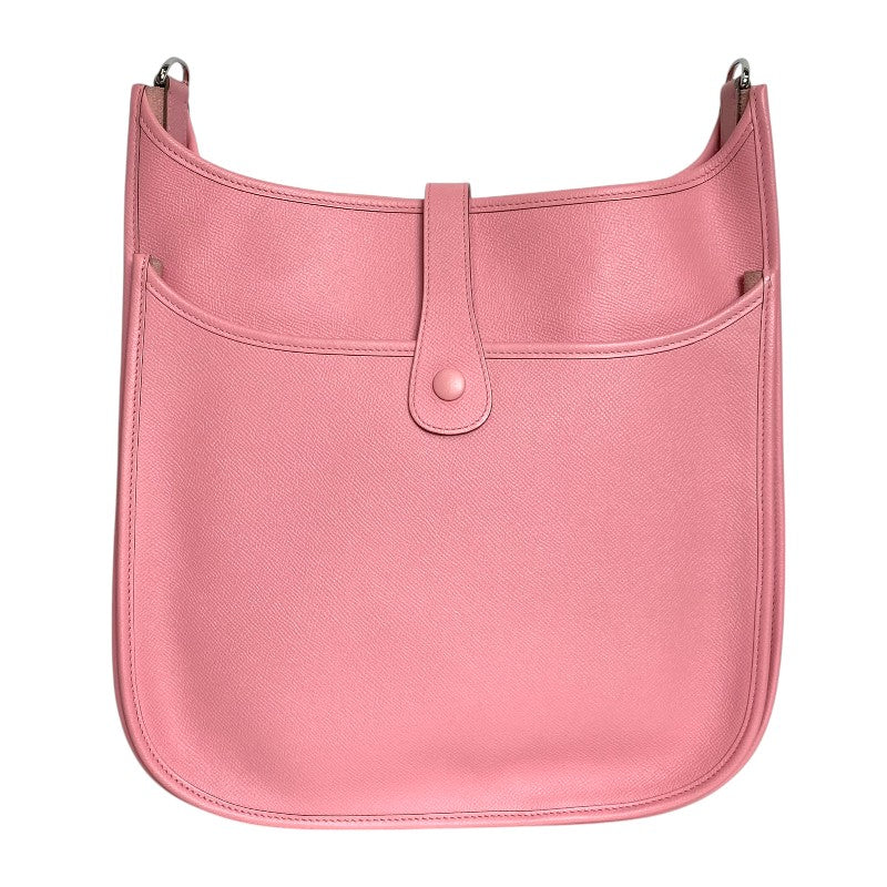 エルメス HERMES エヴリン3 GM □Q刻 ローズコンフェッティ シルバー金具 エプソン レディース ショルダーバッグ