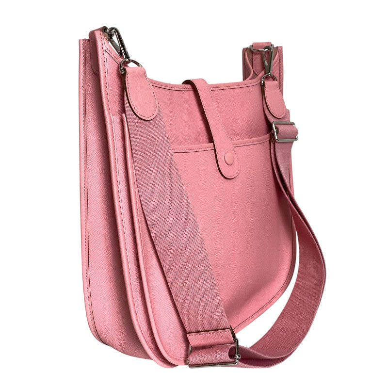 エルメス HERMES エヴリン3 GM □Q刻 ローズコンフェッティ シルバー金具 エプソン レディース ショルダーバッグ