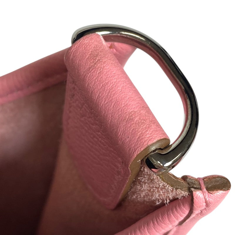 エルメス HERMES エヴリン3 GM □Q刻 ローズコンフェッティ シルバー金具 エプソン レディース ショルダーバッグ