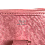 エルメス HERMES エヴリン3 GM □Q刻 ローズコンフェッティ シルバー金具 エプソン レディース ショルダーバッグ