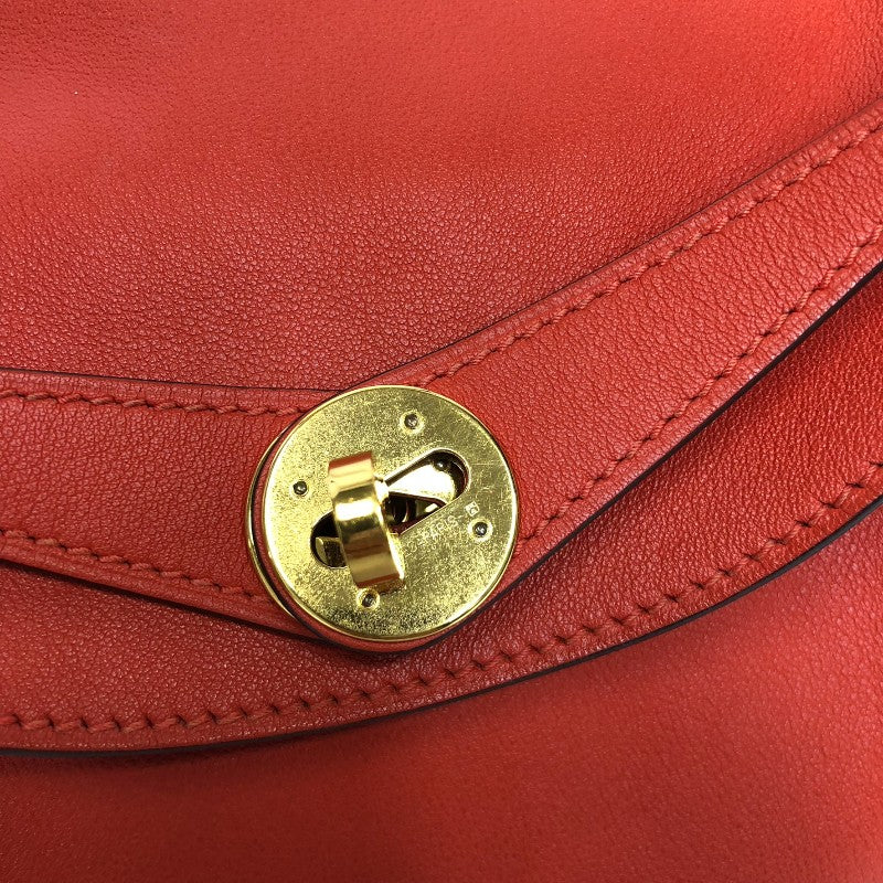エルメス HERMES リンディ26 ヴェルソ C刻 カプシーヌ・キュイーブル ゴールド金具 スイフト レディース ハンドバッグ