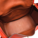 エルメス HERMES リンディ26 ヴェルソ C刻 カプシーヌ・キュイーブル ゴールド金具 スイフト レディース ハンドバッグ