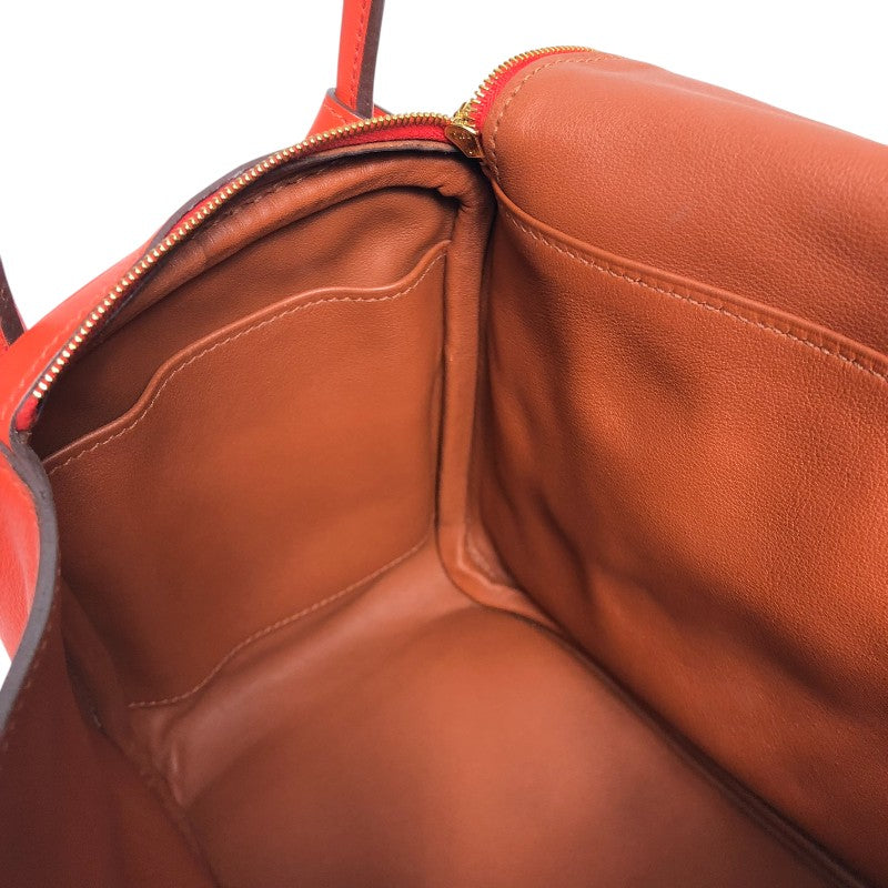 エルメス HERMES リンディ26 ヴェルソ C刻 カプシーヌ・キュイーブル ゴールド金具 スイフト レディース ハンドバッグ