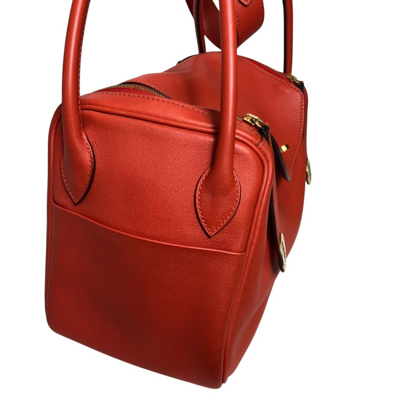 エルメス HERMES リンディ26 ヴェルソ C刻 カプシーヌ・キュイーブル ゴールド金具 スイフト レディース ハンドバッグ