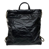 シャネル CHANEL CHANEL22 バックパック AS3859 ブラック ゴールド金具 シャイニーカーフ レディース リュック デイパック