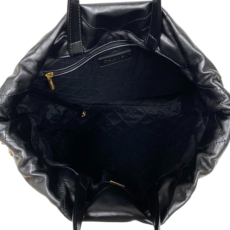 シャネル CHANEL CHANEL22 バックパック AS3859 ブラック ゴールド金具 シャイニーカーフ レディース リュック デイパック