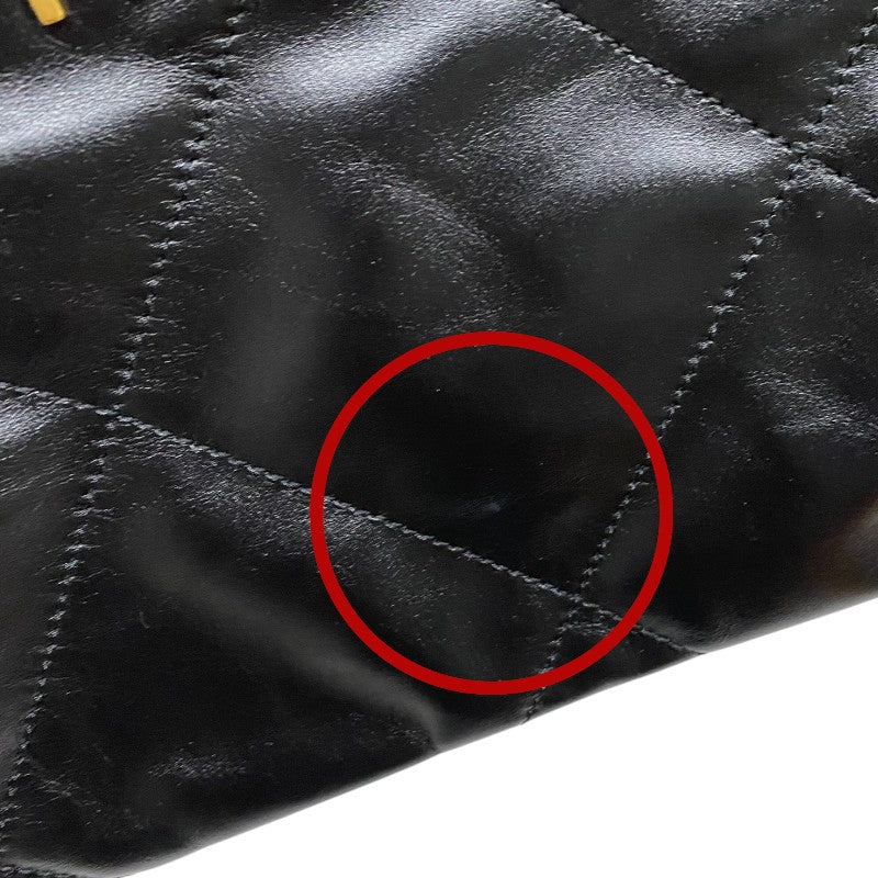 シャネル CHANEL CHANEL22 バックパック AS3859 ブラック ゴールド金具 シャイニーカーフ レディース リュック デイパック