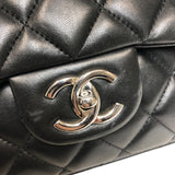 シャネル CHANEL マトラッセ34 A58601 ブラック シルバー金具 ラムスキン レディース ショルダーバッグ