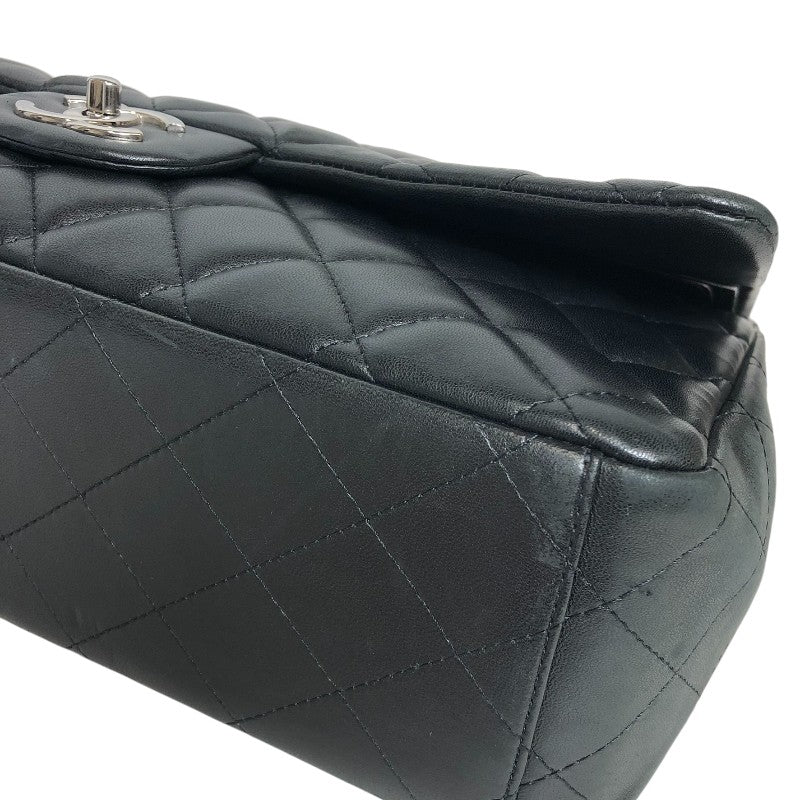 シャネル CHANEL マトラッセ34 A58601 ブラック シルバー金具 ラムスキン レディース ショルダーバッグ