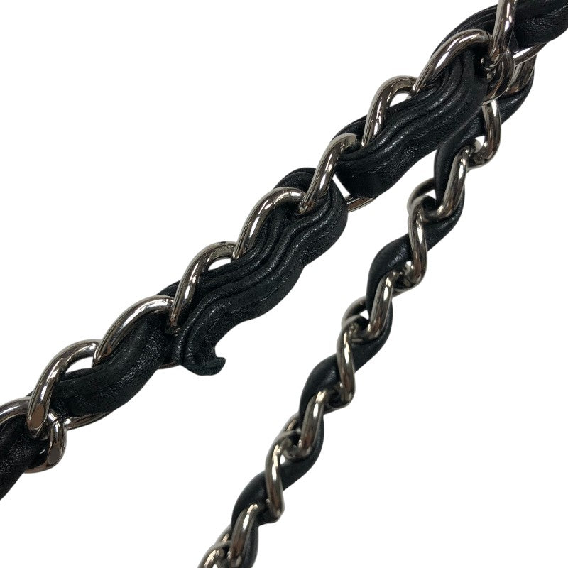 シャネル CHANEL マトラッセ34 A58601 ブラック シルバー金具 ラムスキン レディース ショルダーバッグ