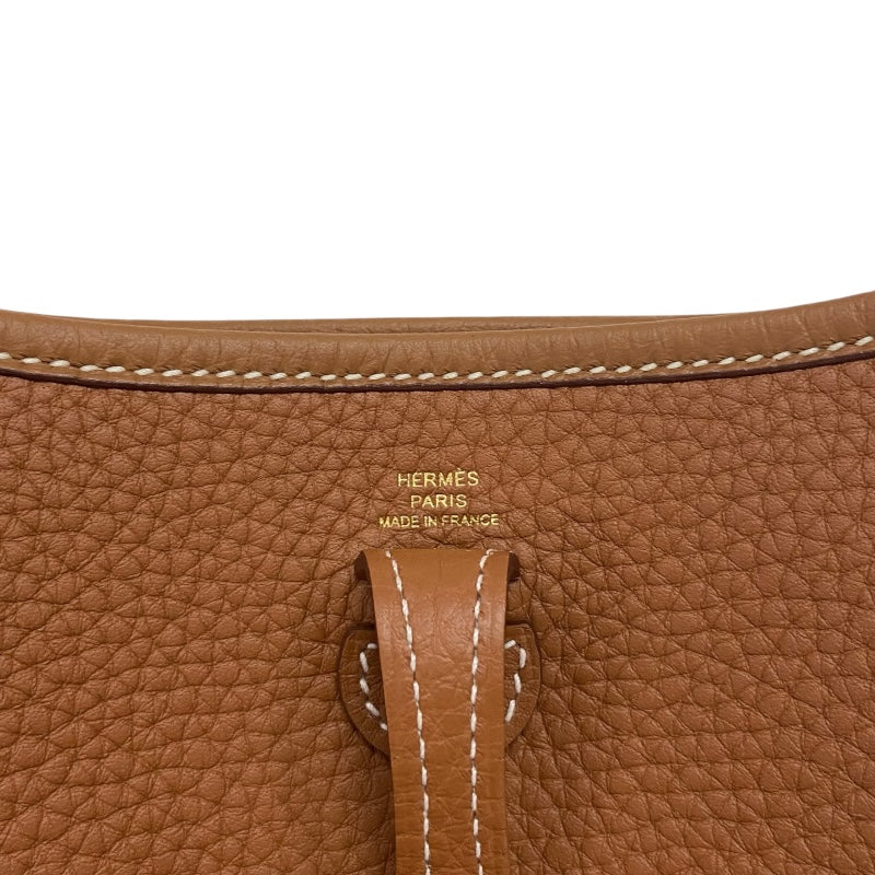 エルメス HERMES エヴリンTPM W刻 ゴールド ゴールド金具