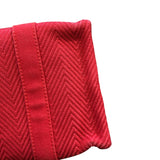 エルメス HERMES ミニカパス レッド トワルシェブロン ユニセックス その他ファッション雑貨