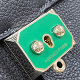 エルメス HERMES サックアデペッシュ21 B刻印 (2023年製) キャバン シルバー金具 トゴ レディース ショルダーバッグ