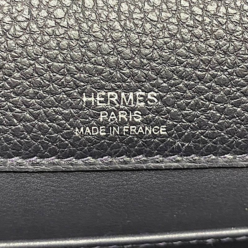 エルメス HERMES サックアデペッシュ21 B刻印 (2023年製) キャバン シルバー金具 トゴ レディース ショルダーバッグ