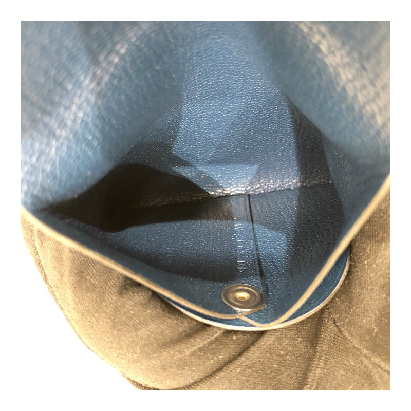 エルメス HERMES バスティア  Y刻 ブルードガリス/SV金具 シェーブル レディース コインケース